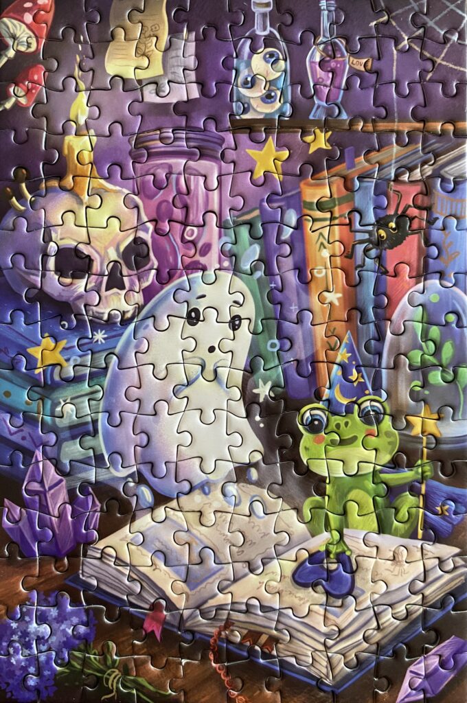 Calendrier Reverie Halloween 150p x 13 - Feuille de Puzzle