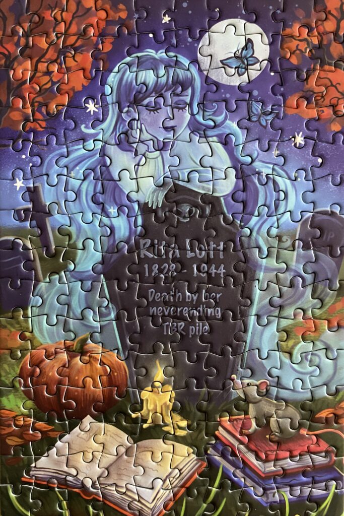 Calendrier Reverie Halloween 150p x 13 - Feuille de Puzzle